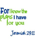 For I Know The Plans