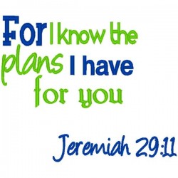For I Know The Plans