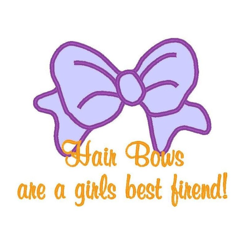 Just Say It Bows to Glitter