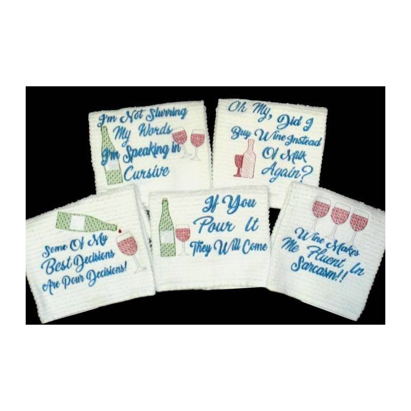 Towel Saying Sets