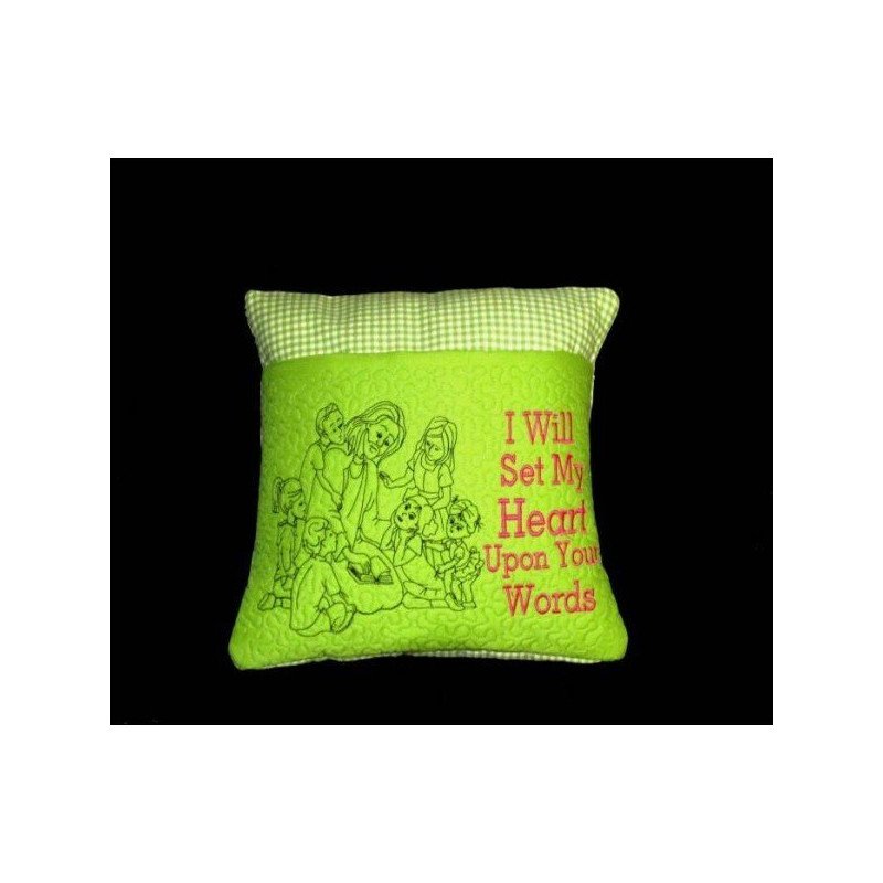 Religious Reading Pillow Designs