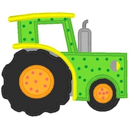 Applique Tractor - NobbieNeezKids